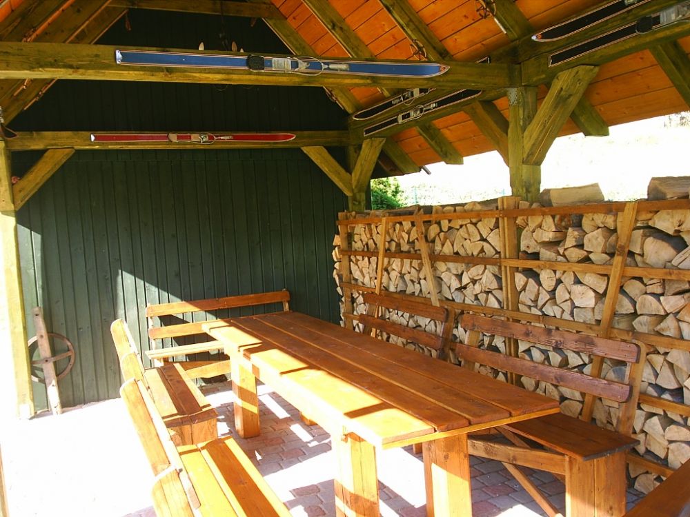 Domek z kominkiem dla 6-15 osób