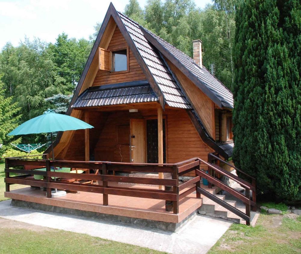 CAŁOROCZNY DOMEK NAD JEZIOREM w Ińskich Parkach Krajobrazowych