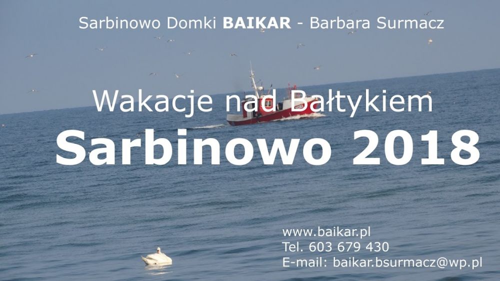Sarbinowo Domki Letniskowe BAIKAR Barbara Surmacz Sarbinowo Zacisze 1 - NOWE DOMKI BLISKO MORZA ~